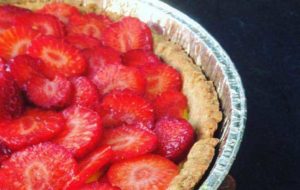 crostata vegana alle fragole