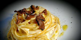 spaghetti al tartufo