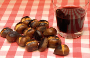 castagne e vino