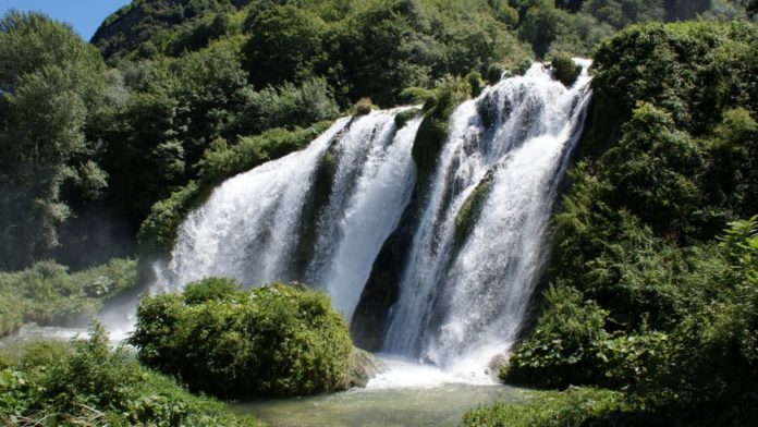 raduno camperisti Cascata delle Marmore