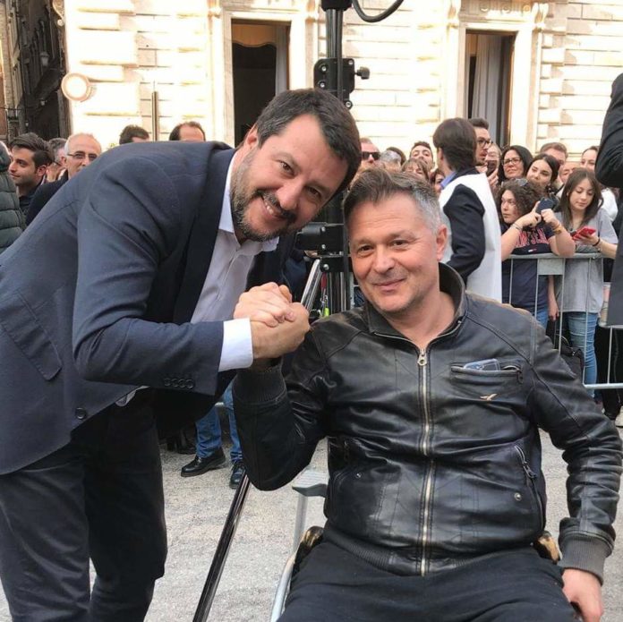 Stefano Zuccarini e Matteo Salvini