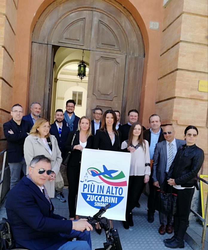 Candidati della lista civica PIU' IN ALTO ZUCCARINI SINDACO