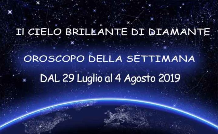 Oroscopo della Settimana dal 29 Luglio al 4 Agosto 2019