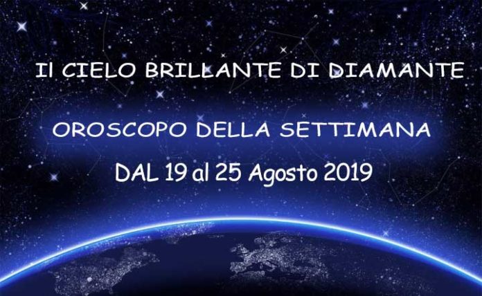 Oroscopo della Settimana dal 19 al 25 Agosto 2019