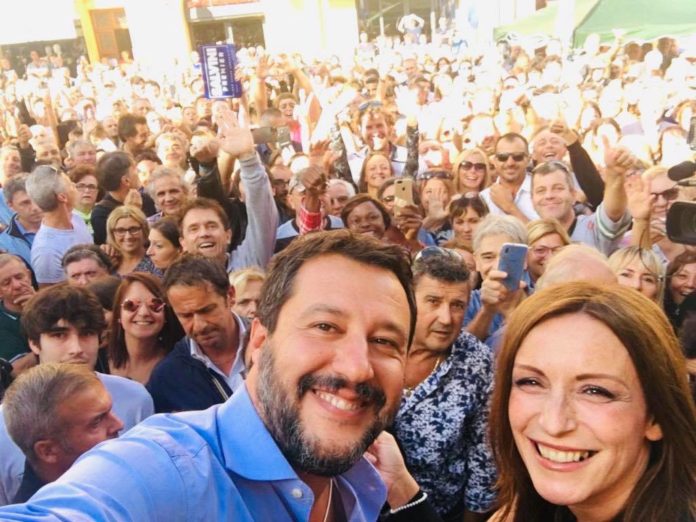 Matteo Salvini e la piazza