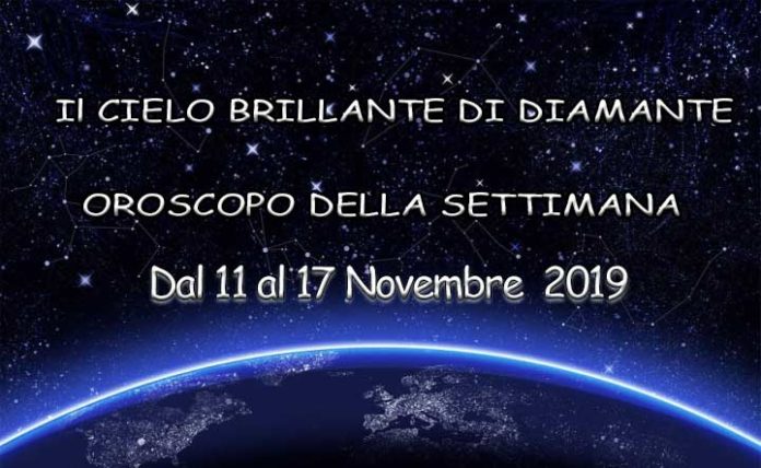 Oroscopo della Settimana dal 11 al 17 Novembre 2019