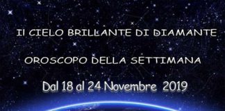 oroscopo della settimana dal 18 al 24 novembre