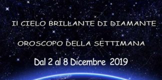 Oroscopo della settimana dal 2 al 8 dicembre 2019