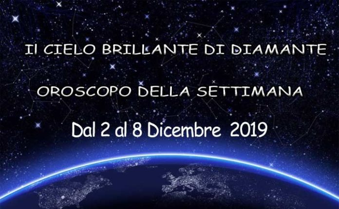 Oroscopo della settimana dal 2 al 8 dicembre 2019