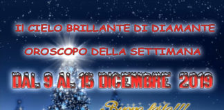 Oroscopo della Settimana dal 9 al 15 Dicembre 2019