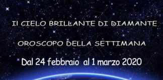 Oroscopo della settimana dal 24 febbraio al 1 marzo 2020