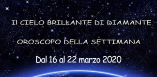 oroscopo della settimana dal 16 al 22 marzo 2020