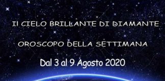 Oroscopo della settimana dal 3 al 9 Agosto 2020