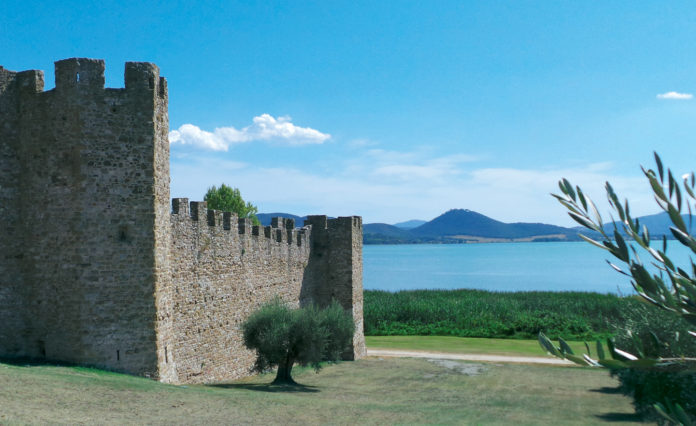 isola polvese la rocca