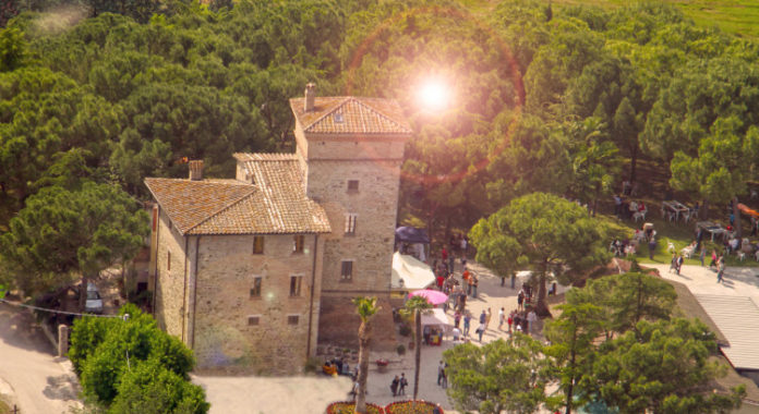 Torre Goretti dall'alto