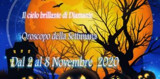 oroscopo della prossima settimana dal 2 al 8 Novembre 2020