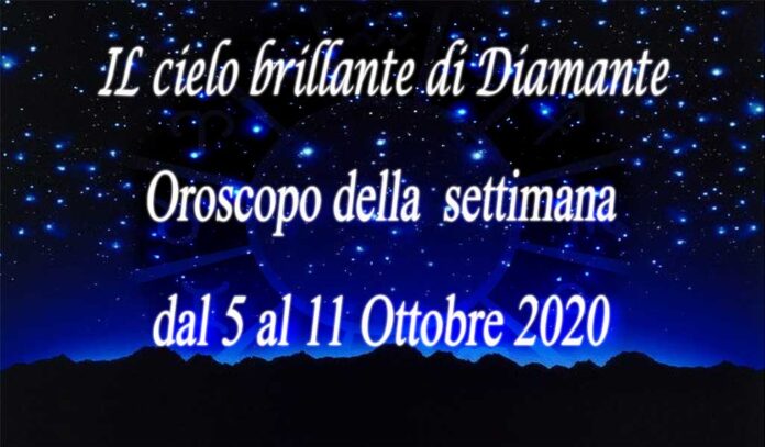 oroscopo della prossima settimana dal 5 al 11 ottobre 2020