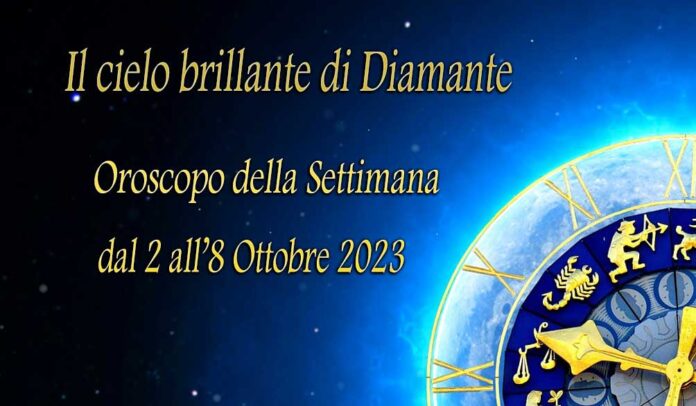 Oroscopo della prossima settimana dal 2 all'8 ottobre 2023