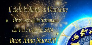 Oroscopo della prossima settimana dal 1 al 7 Gennaio 2024