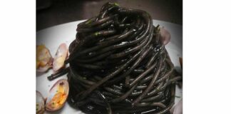 spaghetti al nero di seppia