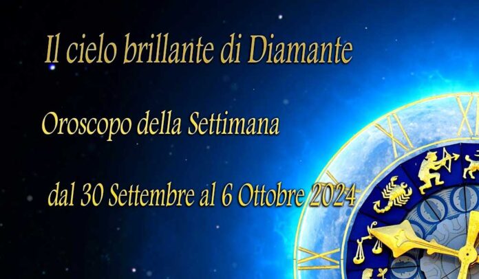 Oroscopo della prossima settimana dal 30 Settembre al 6 Ottobre 2024