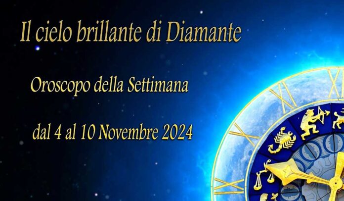 Oroscopo della prossima settimana dal 4 al 10 Novembre 2024