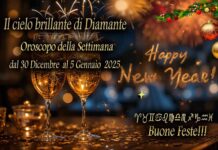 Oroscopo della prossima settimana dal 30 dicembre al 5 gennaio