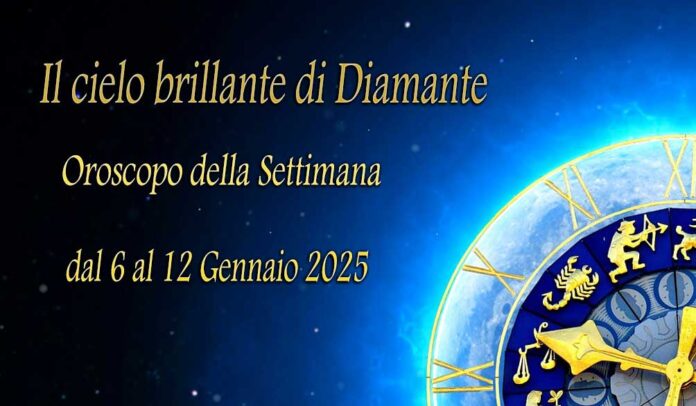 Oroscopo della prossima settimana dal 6 al 12 Gennaio 2025